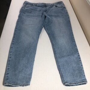 Old Navy Blue Jeans Womens Rockstar Super Skinny Size 20 Denim Casual Clean Girl